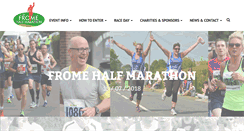 Desktop Screenshot of fromehalfmarathon.co.uk